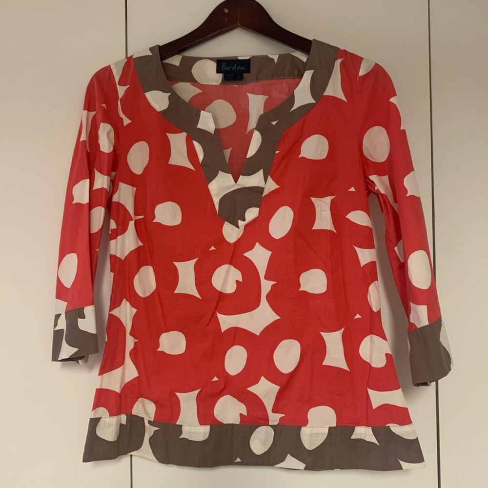 Boden top size 10 UK, size 6 US